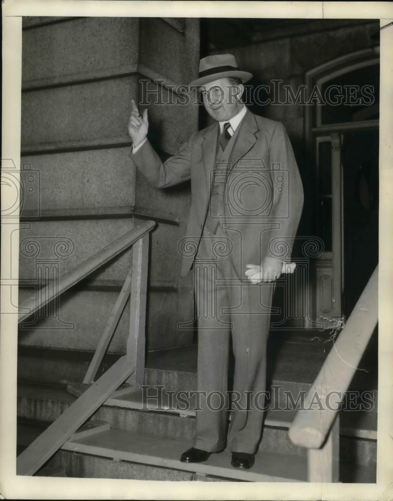1938 Press Photo Dr Diekhoff, German Amb to the US - nea34773 - Historic Images