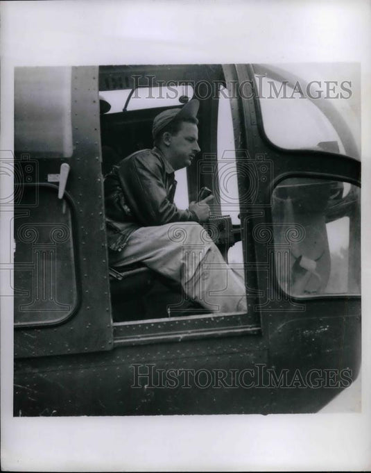 1933 Press Photo Robert Hayward VP of Dillon Read & Company Pictured at Hearing - Historic Images
