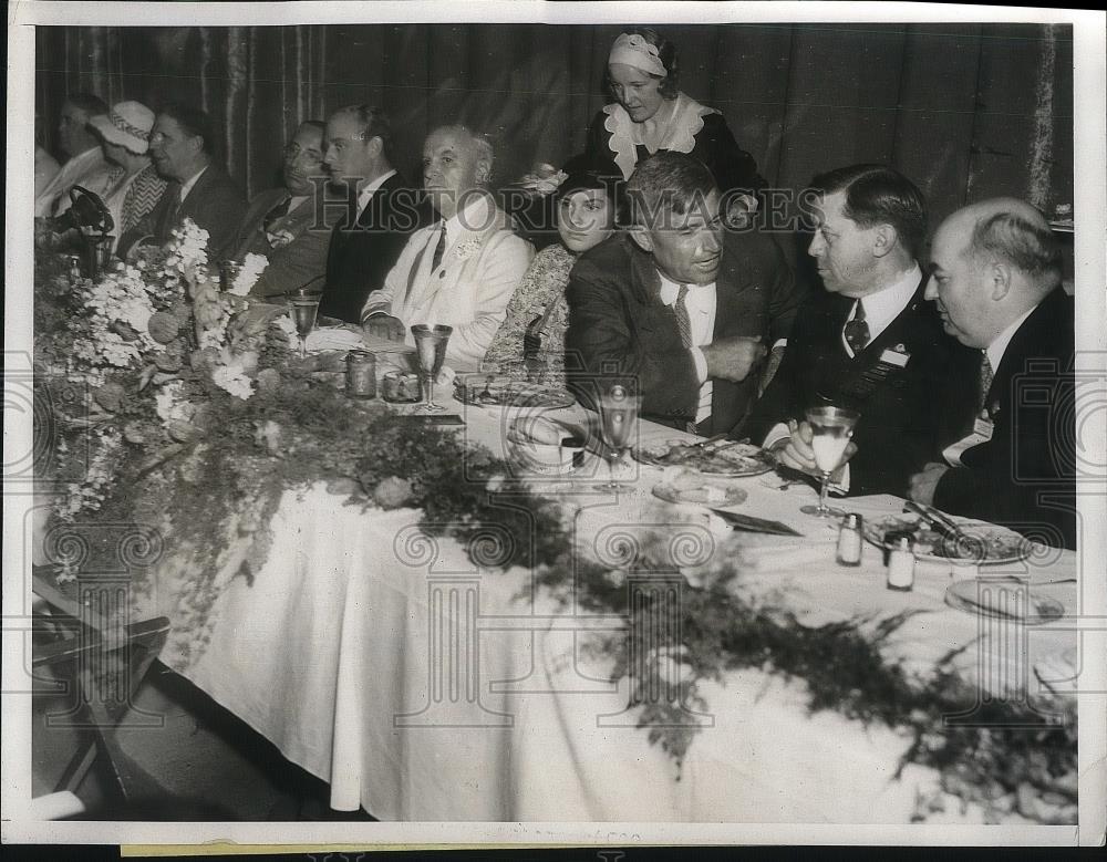 1933 Press Photo Gov. conference, G Dern,F Shaw,M Dressler,Mayer,Nagel,Rolph - Historic Images