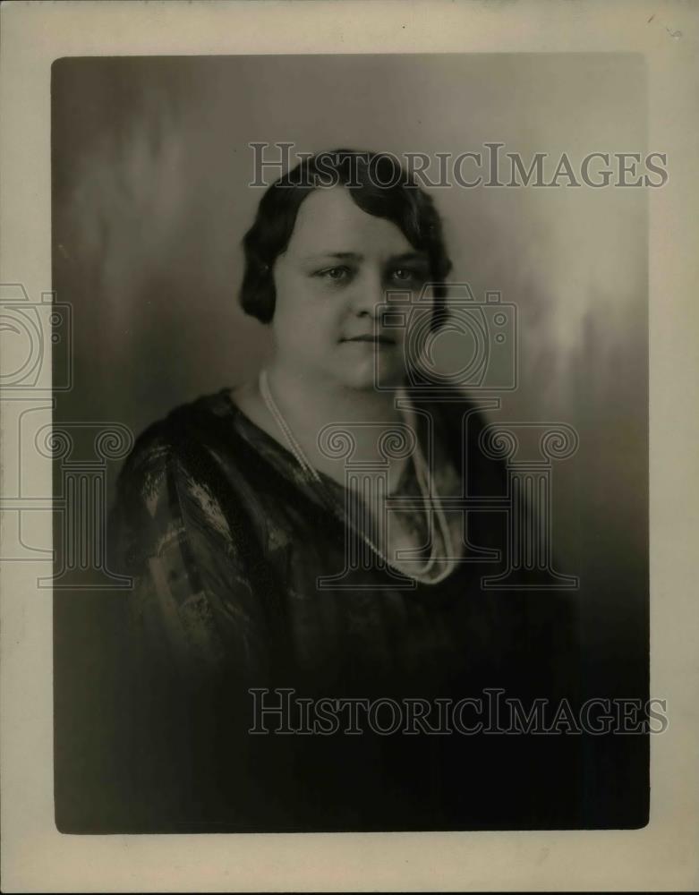 1927 Press Photo Mrs. Olive W. Leitch - nea37013 - Historic Images