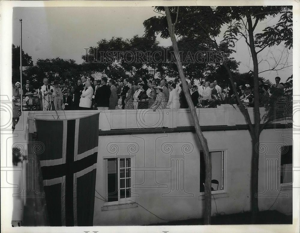 1941 Press Photo Noreegian Minister Wilhelm Morgensterne in D.C. - nea35145 - Historic Images
