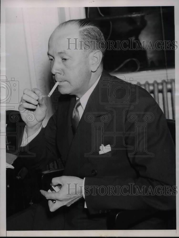 1938 Press Photo Jesse E. Saugstead, Asst.Chief of New Division of State Dept. - Historic Images