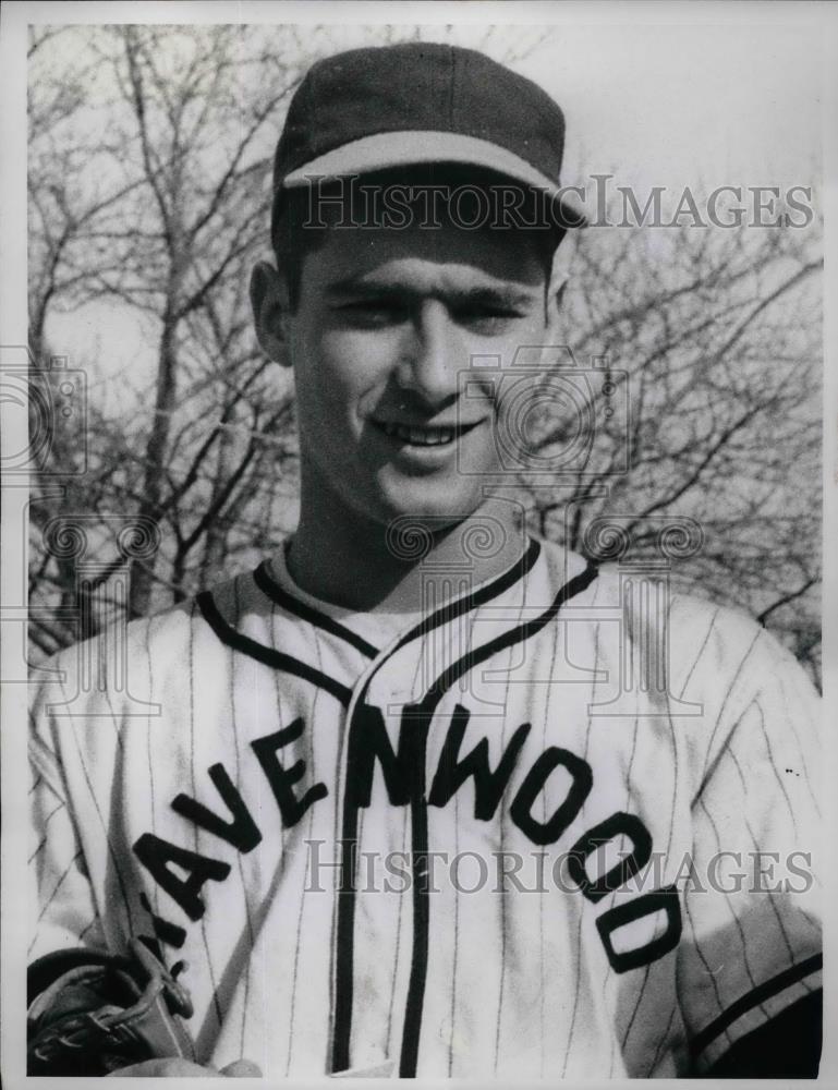 1961 Press Photo Baseball Player Howard Kitt - nea40122 - Historic Images