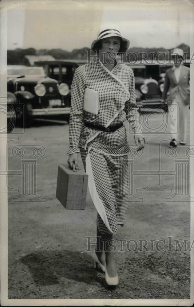 1931 Press Photo Mrs James Van Alen, nee Elinor Langley - nea34520 - Historic Images