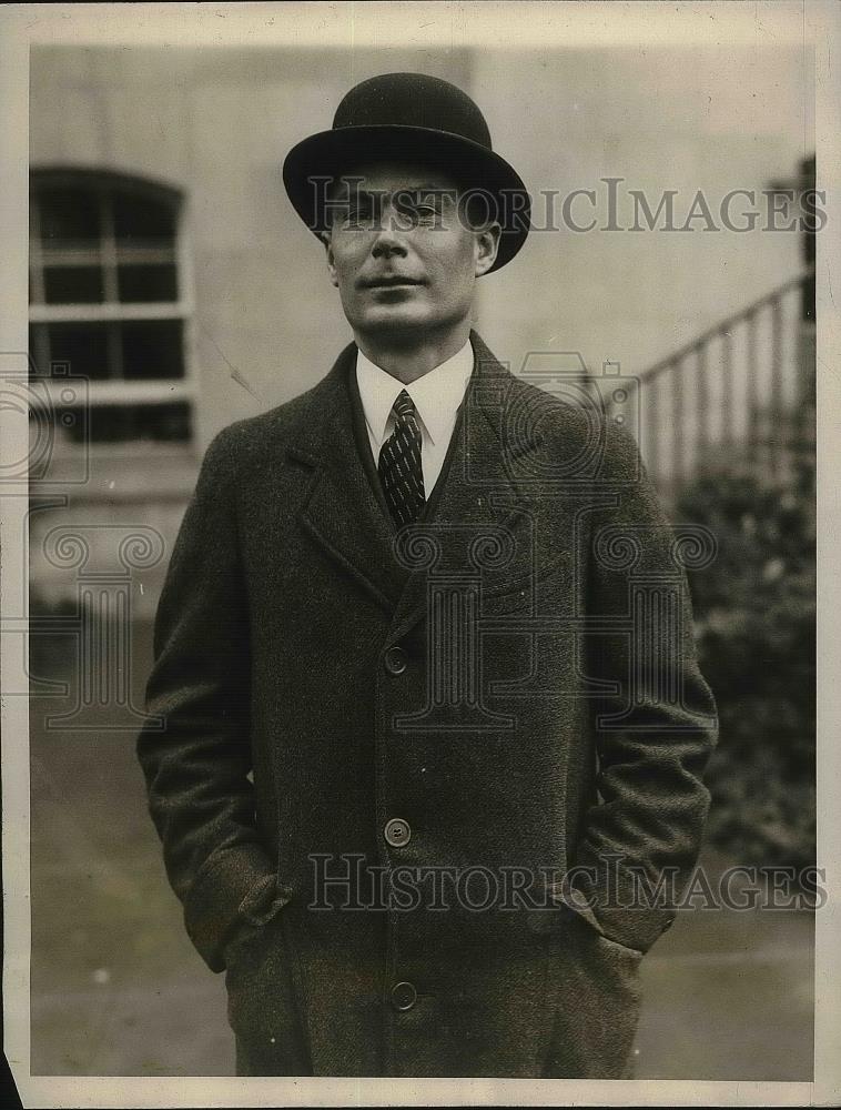1927 Press Photo Department of Justice H.R. Lamb Assistant Attorney General - Historic Images