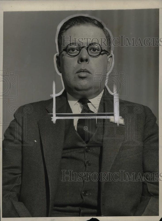 1931 Press Photo Rev. Daniel Sands of Quincy, Illinois - nea39265 - Historic Images