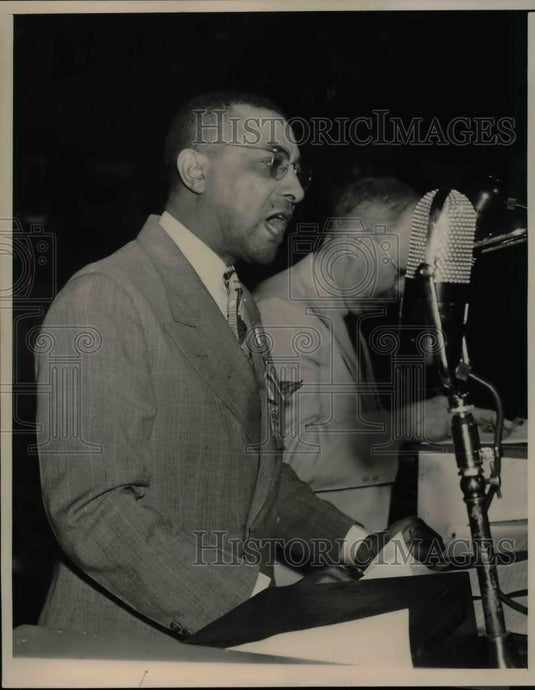1940 Press Photo William E. King Seconds Dewey's Nomination - nea37700 - Historic Images