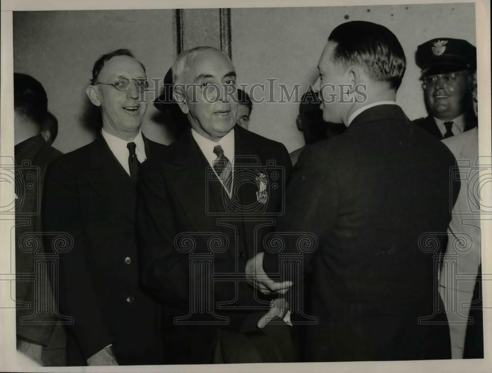 1936 Press Photo C. Bascom Glemp, former Secretary to President Coolidge - Historic Images