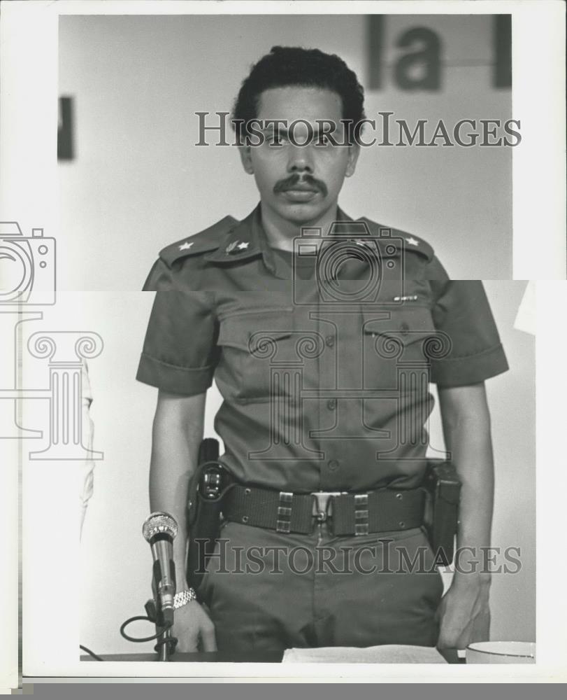 1981 Press Photo Rene Nunez Managua Nicaragua President State Council - Historic Images