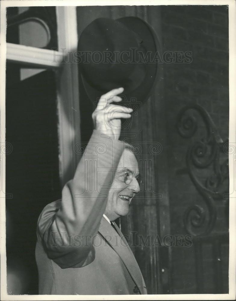 1954 Press Photo US Secretary of State Foster Dulles - Historic Images