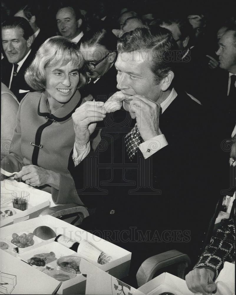 1970 Press Photo New York&#39;s Mayor John Lindsay and his wife - Historic Images