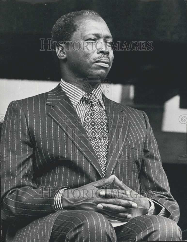 Press Photo President of Kenya,Daniel Torotich Arap Moi - Historic Images