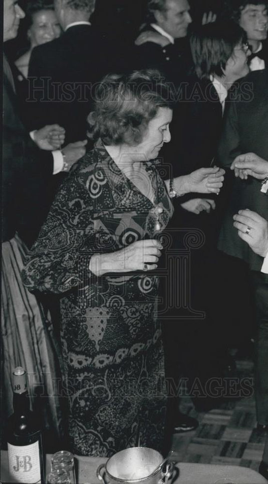 1973 Press Photo Countess Edda Ciano, daughter of the late Duce - Historic Images