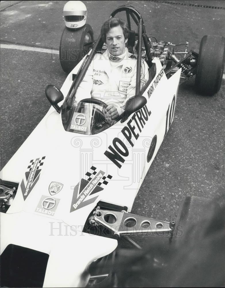 1979 Press Photo Mark Thatcher Race Car Driver - Historic Images