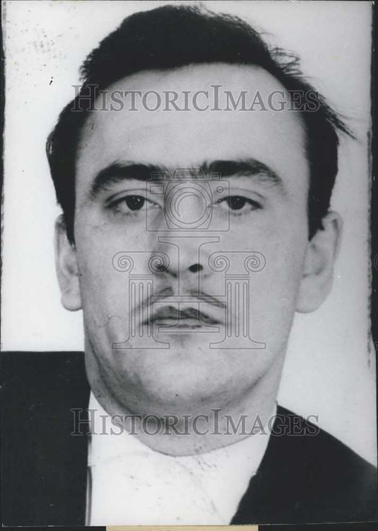 1960 Press Photo Ekkehard Misterrek ,arrested for kidnapping - Historic Images