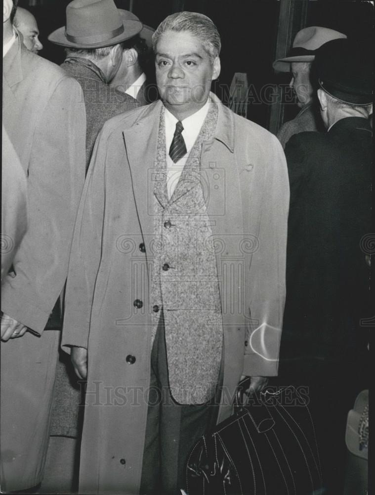 1955 Press Photo Libero-America-day Gilberto loyo Mexican Minister - Historic Images
