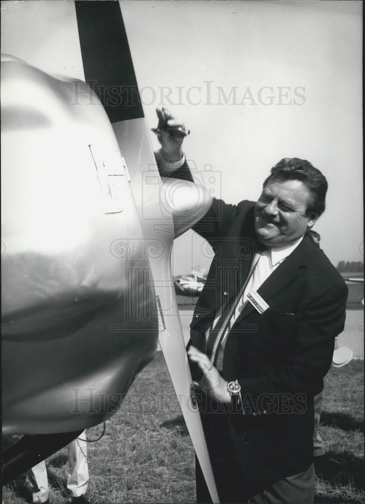 1969 Press Photo Franz Josef Strauss, German Chancellor of the Exchequer - Historic Images