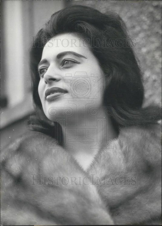 1962 Press Photo Millionaire's wife,Christian Manvile - Historic Images