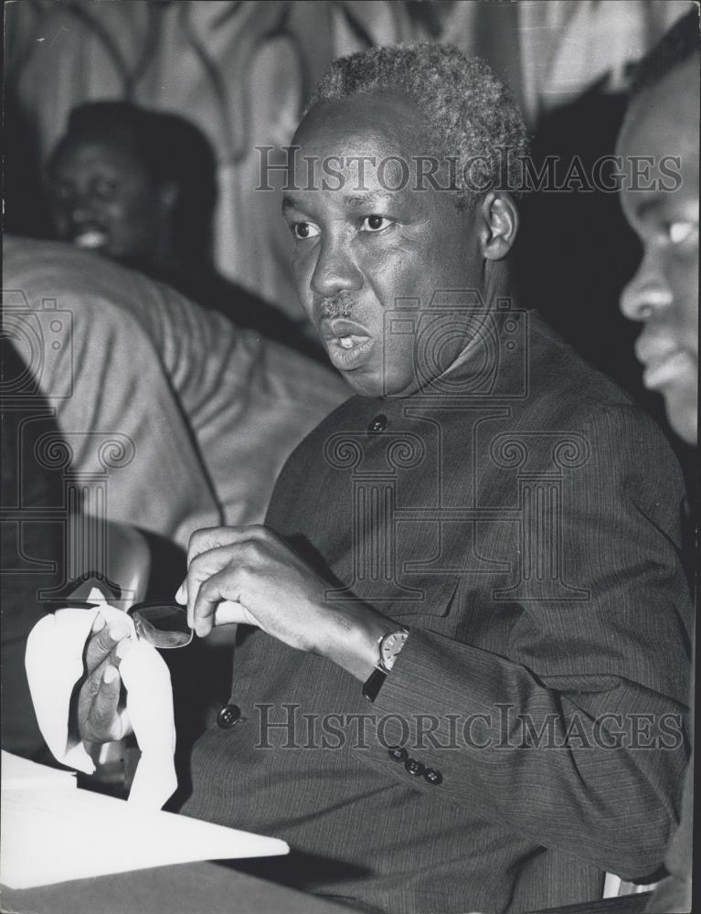 Press Photo Tanzania President Julius Nyerere - Historic Images