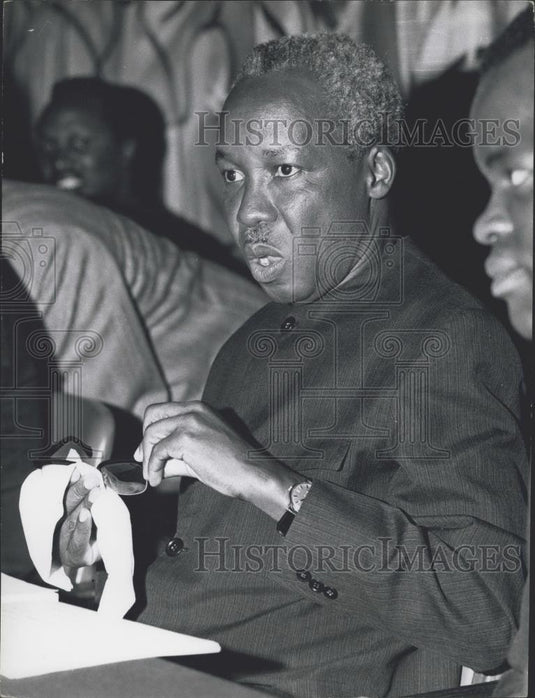Press Photo Tanzania President Julius Nyerere - Historic Images