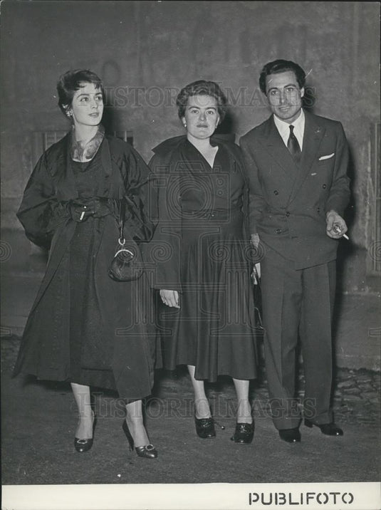 Press Photo Anna Maria Mussolini - Historic Images