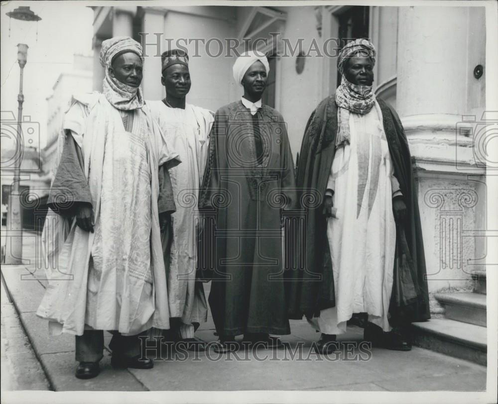 1953 Press Photo Nigeria constitution conference opens - Historic Images