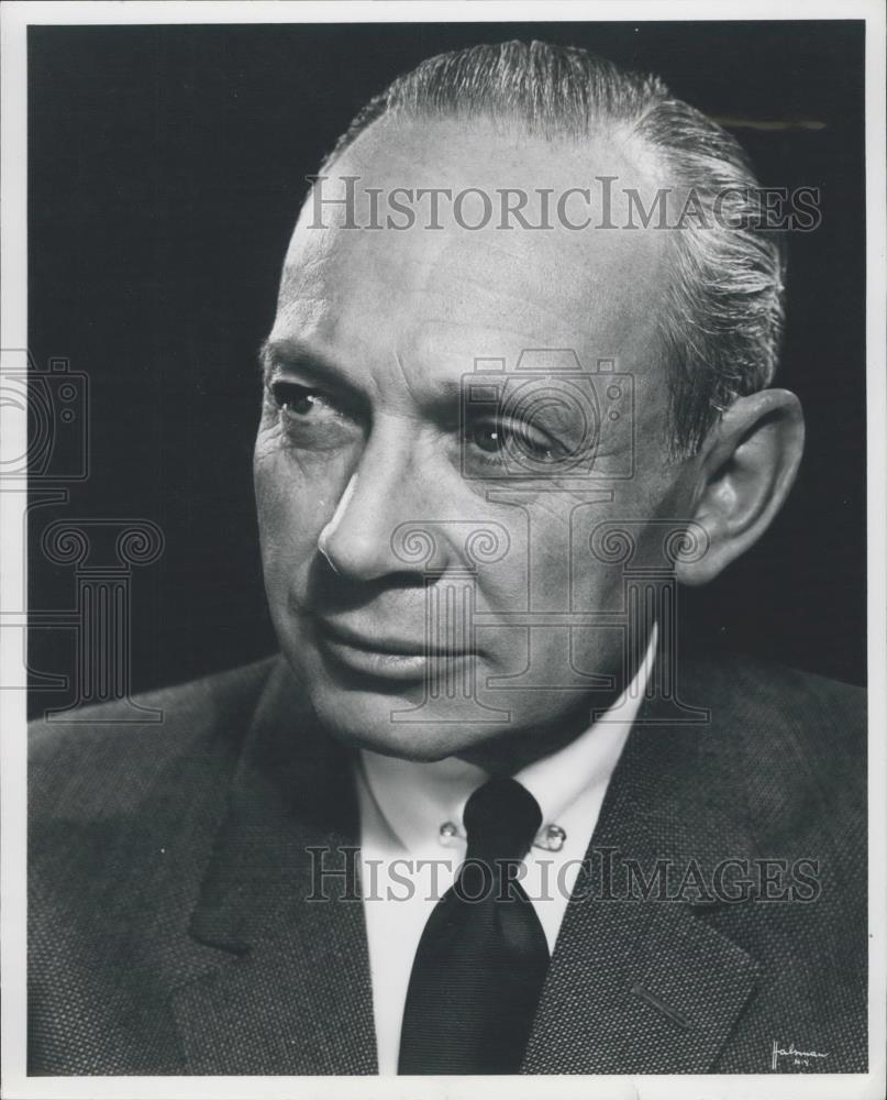 Press Photo President &amp; Chairman of Export/Import Bank Harold Linder - Historic Images