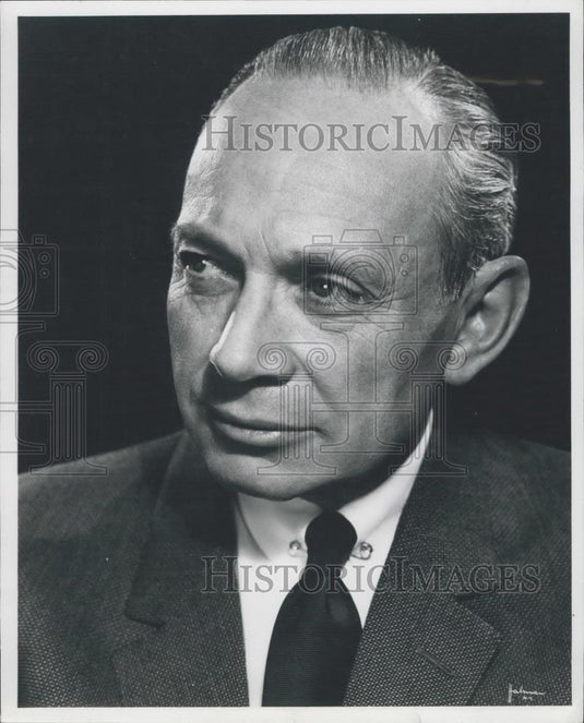 Press Photo President & Chairman of Export/Import Bank Harold Linder - Historic Images