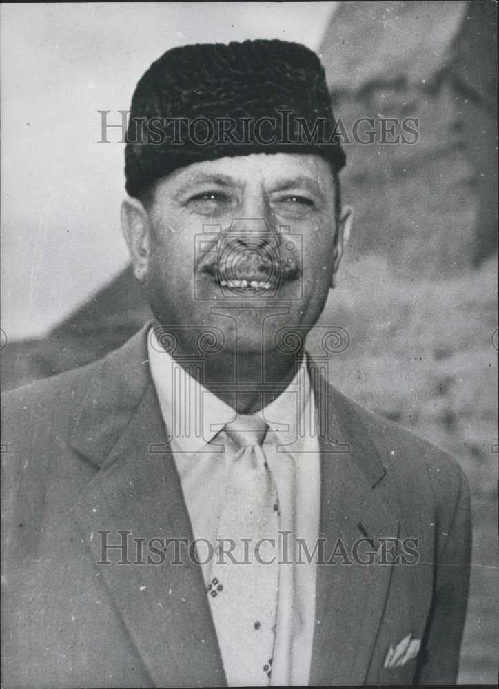 1965 Press Photo President Ayub Khan of Pakistan - Historic Images