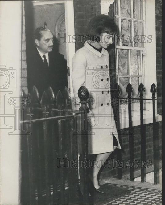 1963 Press Photo Princess Lee Radzwill - Historic Images