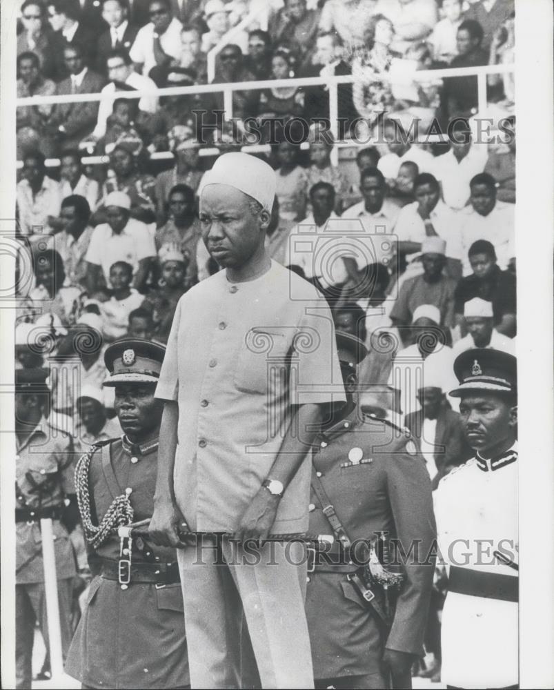 1974 Press Photo Tanzania President Julius Nyerere - Historic Images