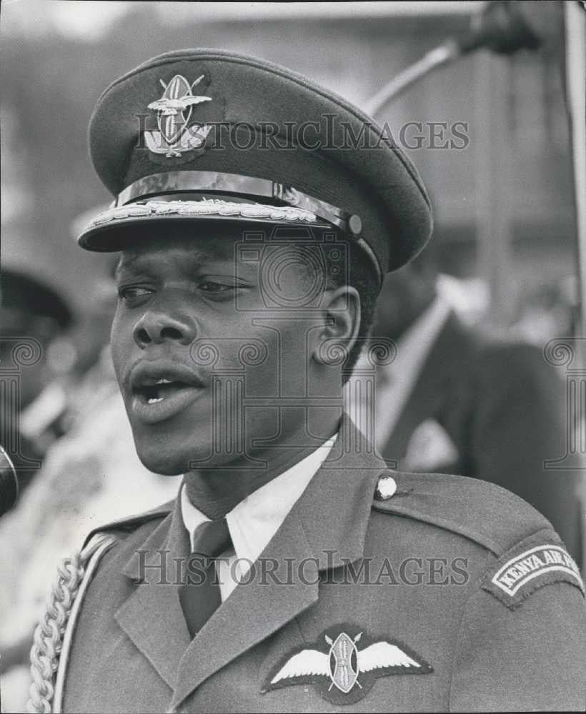 Press Photo Colonel G.N. Gichuru Commander Kenya Kenyan Air Force - Historic Images