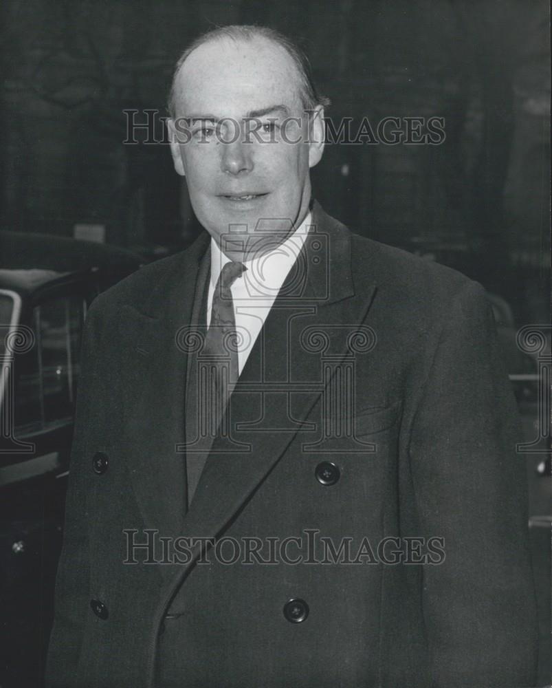 1962 Press Photo Sir John Hobson Attorney General Board Trade Vassal Spy Case - Historic Images