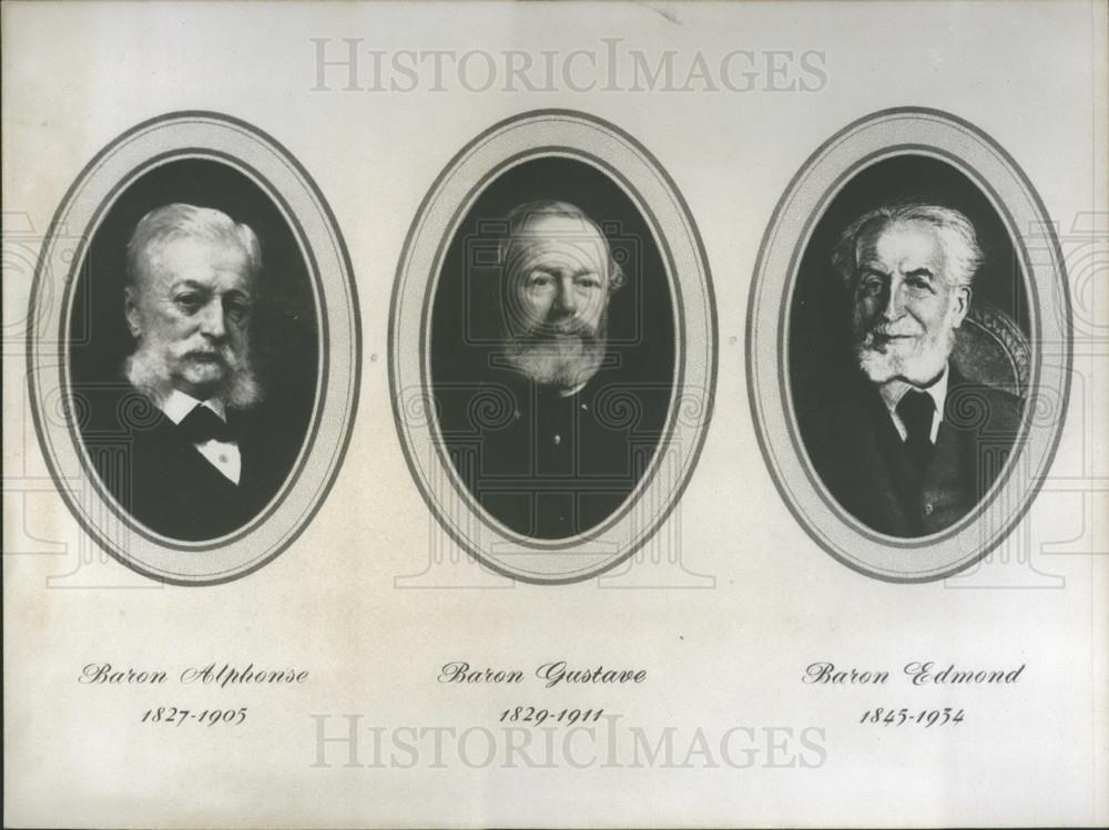 Press Photo Rothschild portraits - Historic Images