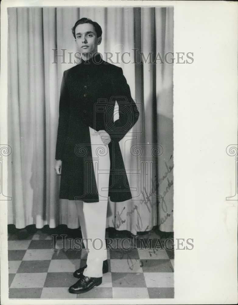 1955 Press Photo Syed Hassan Osman Mustapha ,Pakistan student - Historic Images