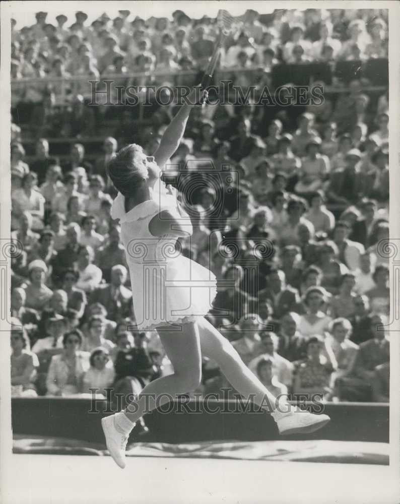 1958 Press Photo England Wins The Wightman Cup - Historic Images