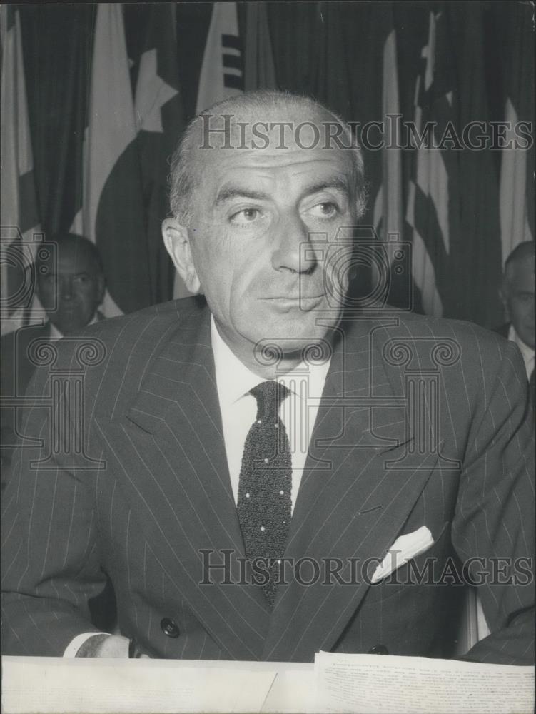 Press Photo Italian Ambassador,Dr. Egidio Ortone - Historic Images