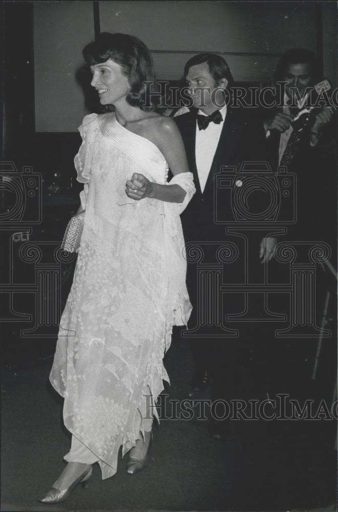 Press Photo Lee Radziwill and Peter Tufo - Historic Images