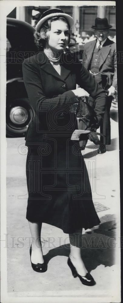 1953 Press Photo Lady Jane Wane-Tempest-Stewart - Historic Images