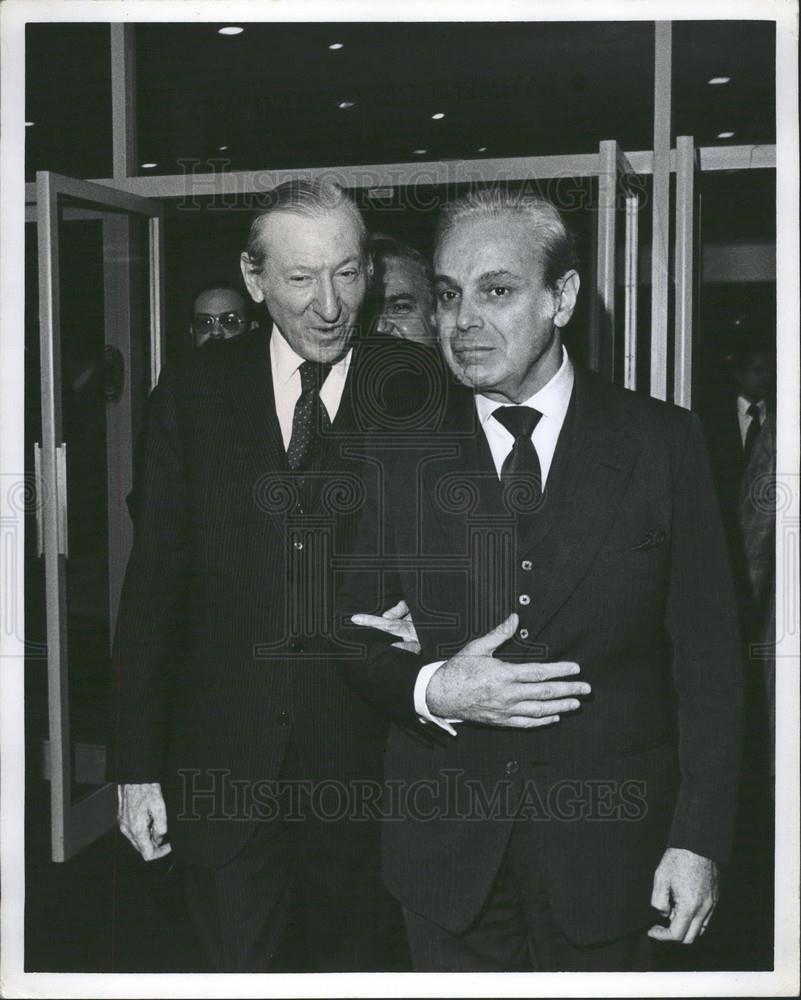 1981 Press Photo Secretary General, United Nations, Javier Perez de Cuellar - Historic Images