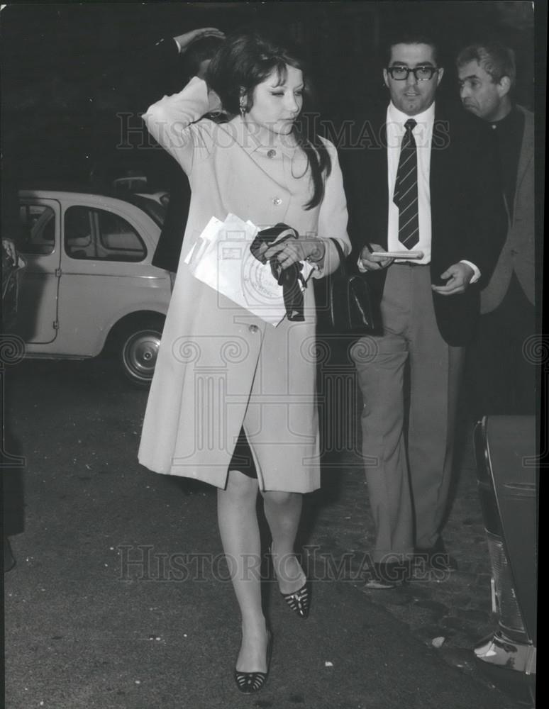 1966 Press Photo Miss Zoritza Milosivic - Historic Images