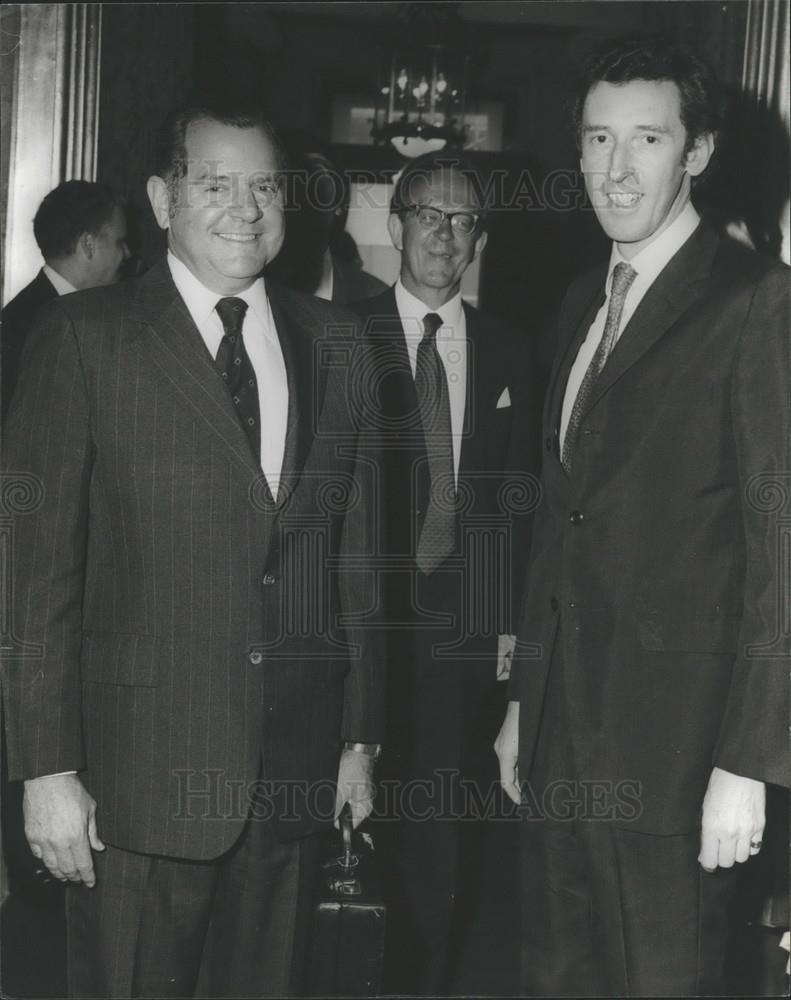 1980 Press Photo David Howell, Charles Duncan, Energies Ministries - Historic Images