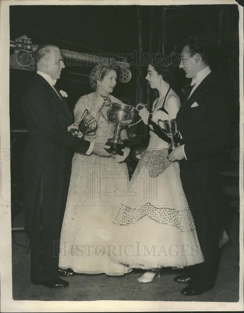 Lady Docker Lady Docker Dances Before The TV Cameras Vintage Press Photo Print ...