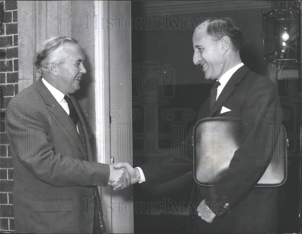 1964 Press Photo Prime Minister of Ireland Calls On British Prime Minister - Historic Images