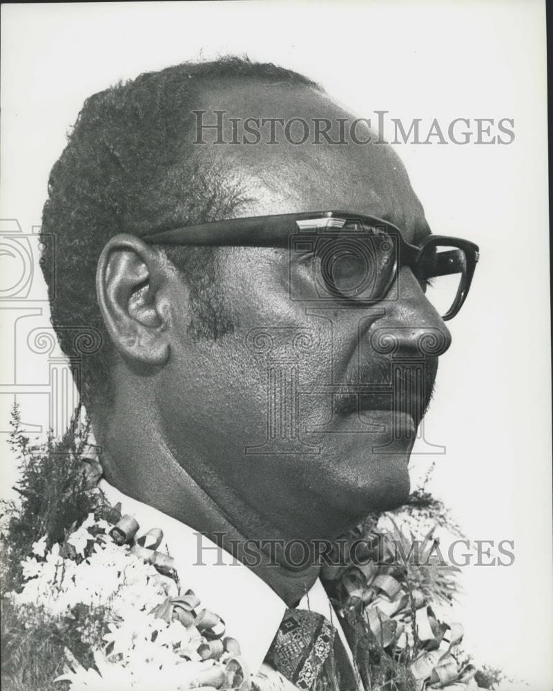 1975 Press Photo Brig. General Tafari Banti of Ethiopia - Historic Images