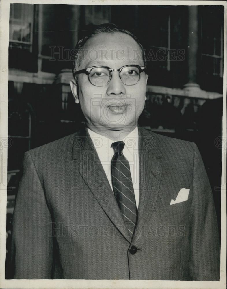 1962 Press Photo U. Thant Secretary-General of the United Nations - Historic Images