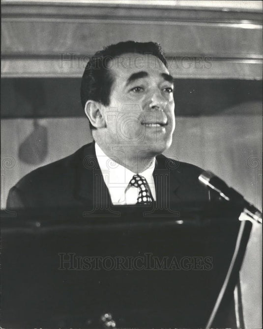 1969 Press Photo Pergmon Press Shareholders, Robert Maxwell - Historic Images