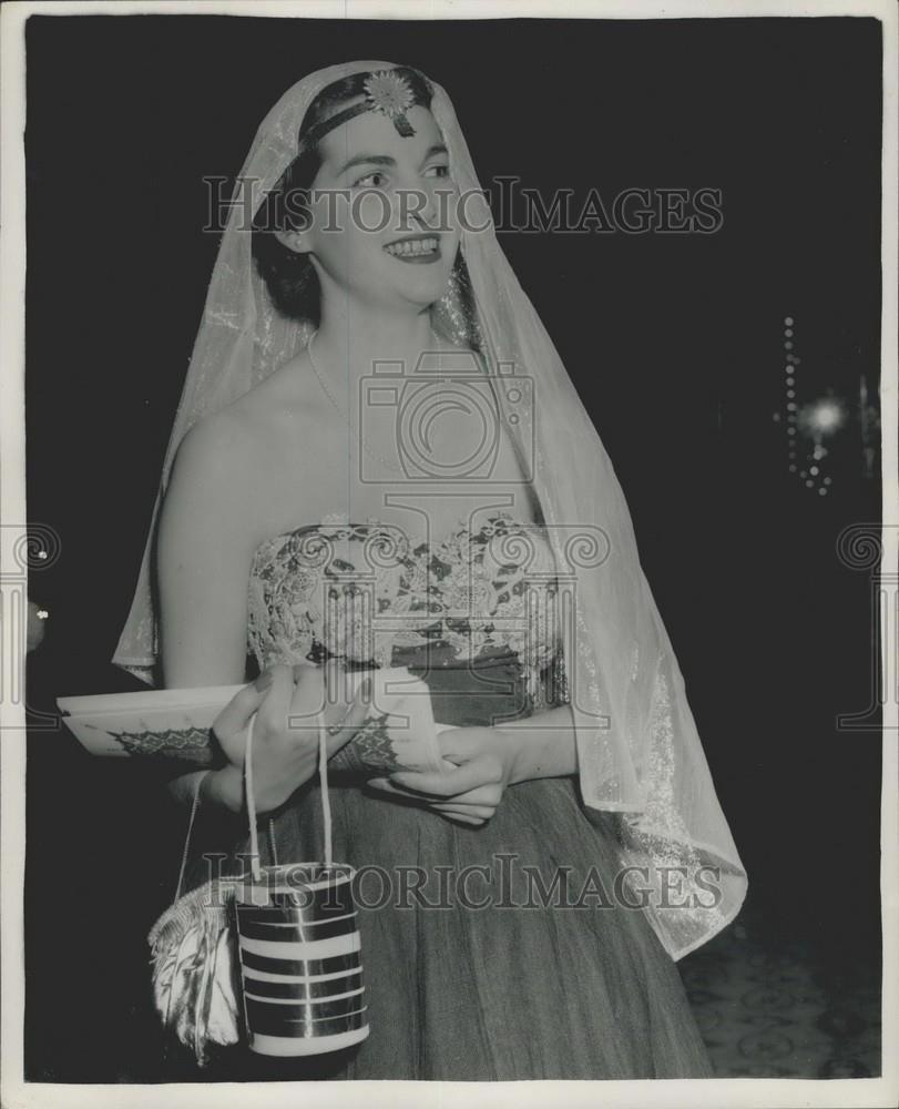 1953 Press Photo Arabian Nights Charity Ball - Historic Images