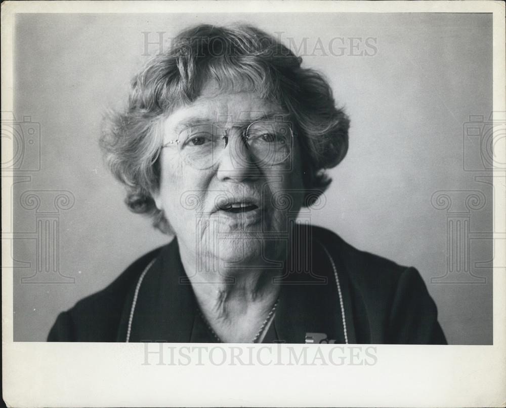 Press Photo Margaret Mead. - Historic Images