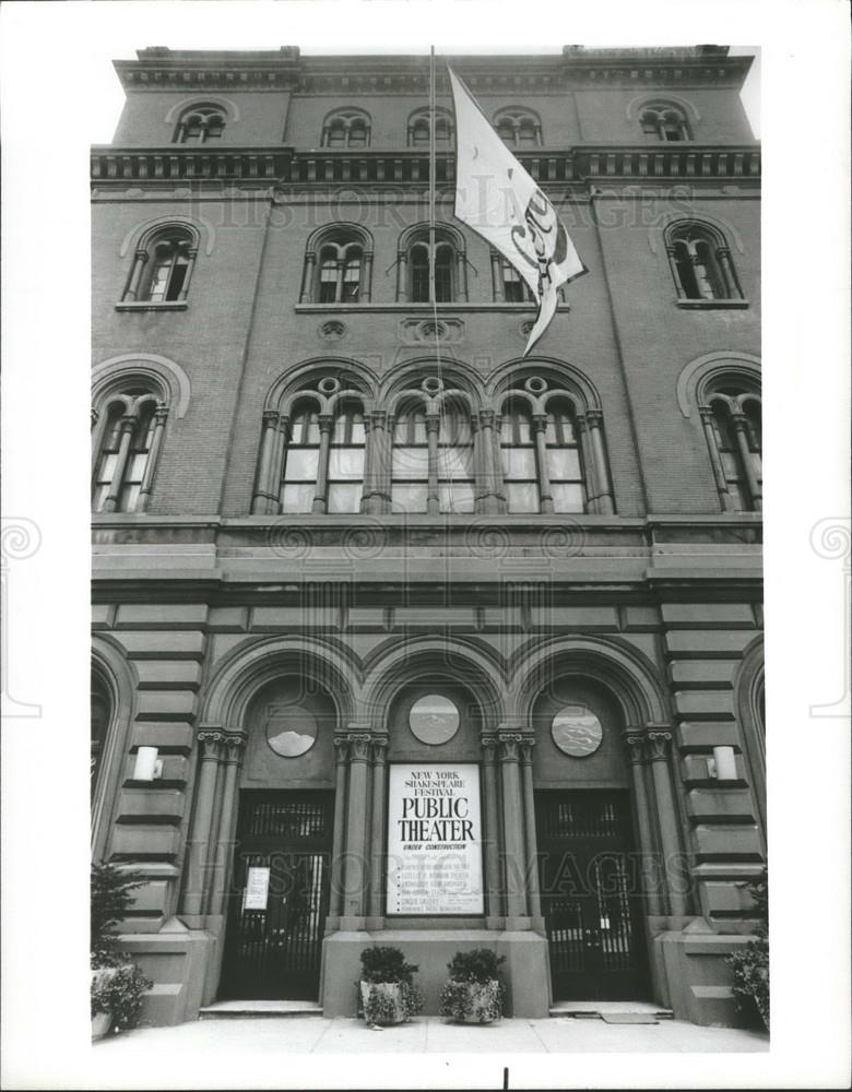 Press Photo Populist Theater, New York - Historic Images
